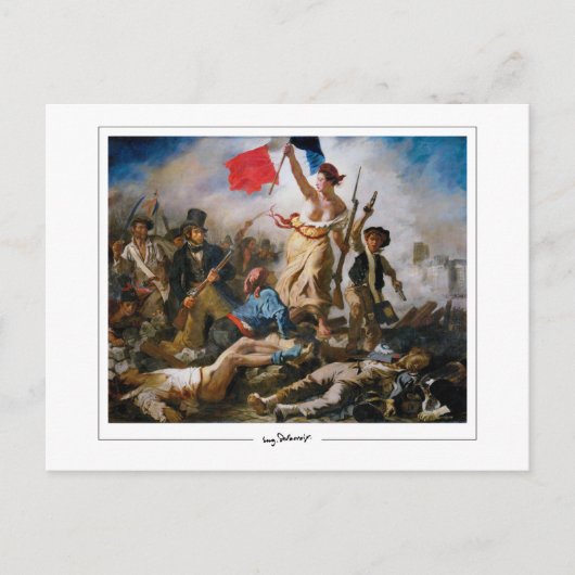 Eugène Delacroix #21 - Kunst Postkaart (Voorkant)