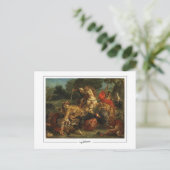 Eugène Delacroix #28 - Kunst Postkaart (Staand voorkant)