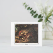 Eugène Delacroix #310 - Kunstpostkaart Briefkaart (Staand voorkant)