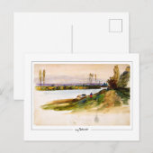 Eugène Delacroix #421 - Kunstmatig Briefkaart (Voorkant / Achterkant)