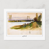 Eugène Delacroix #421 - Kunstmatig Briefkaart (Voorkant)