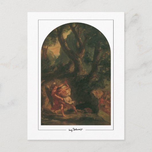 Eugène Delacroix #426 - Kunstpostkaart Briefkaart (Voorkant)