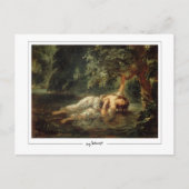 Eugène Delacroix #47 - Kunstmatig Briefkaart (Voorkant)