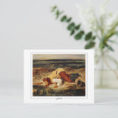 Eugène Delacroix #502 - Kunst Postkaart (Staand voorkant)