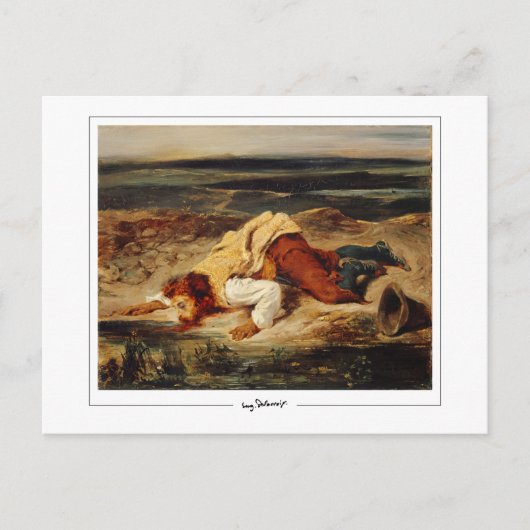 Eugène Delacroix #502 - Kunst Postkaart (Voorkant)