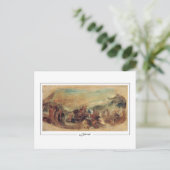 Eugène Delacroix #517 - Kunst Postkaart (Staand voorkant)