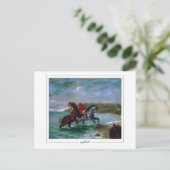 Eugène Delacroix #522 - Kunstmatig Briefkaart (Staand voorkant)