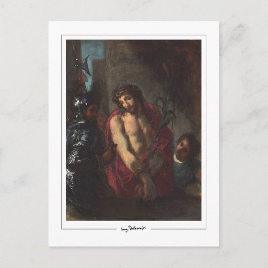 Eugène Delacroix #527 - Kunst Postkaart (Voorkant)