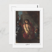 Eugène Delacroix #527 - Kunstmatig Briefkaart (Voorkant / Achterkant)