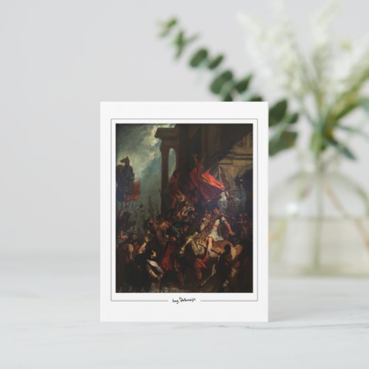 Eugène Delacroix #560 - Kunstpostkaart Briefkaart (Staand voorkant)