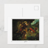 Eugène Delacroix #5 - Kunst Postkaart (Voorkant / Achterkant)