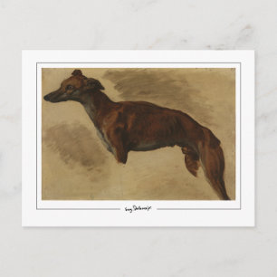Eugène Delacroix #601 - Kunst Postkaart