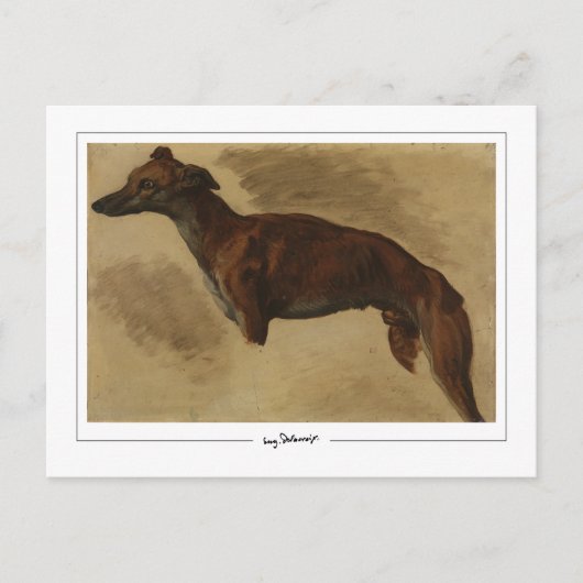 Eugène Delacroix #601 - Kunst Postkaart (Voorkant)