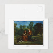 Eugène Delacroix #627 - Kunst Postkaart (Voorkant / Achterkant)