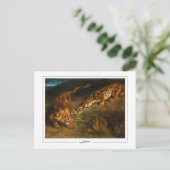 Eugène Delacroix #637 - Kunst Postkaart (Staand voorkant)