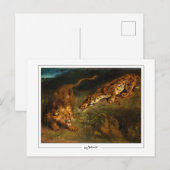 Eugène Delacroix #637 - Kunst Postkaart (Voorkant / Achterkant)