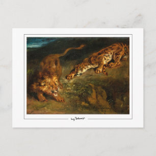 Eugène Delacroix #637 - Kunst Postkaart
