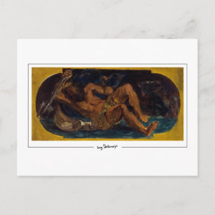 Eugène Delacroix #639 - Kunst Postkaart