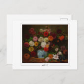 Eugène Delacroix #683 - Kunstmatig Briefkaart (Voorkant / Achterkant)