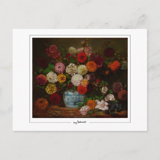 Eugène Delacroix #683 - Kunstmatig Briefkaart (Voorkant)