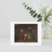 Eugène Delacroix #684 - Kunst Postkaart (Staand voorkant)