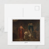 Eugène Delacroix #684 - Kunst Postkaart (Voorkant / Achterkant)
