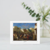 Eugène Delacroix #693 - Kunstmatig Briefkaart (Staand voorkant)