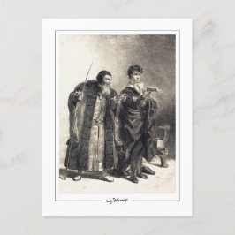 Eugène Delacroix #698 - Kunstmatig Briefkaart