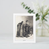 Eugène Delacroix #698 - Kunstmatig Briefkaart (Staand voorkant)