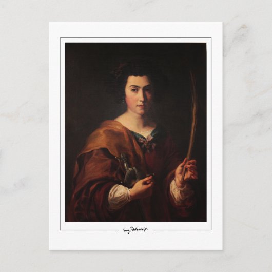 Eugène Delacroix #709 - Kunstmatig Briefkaart (Voorkant)