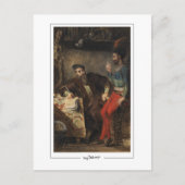 Eugène Delacroix #718 - Kunstmatig Briefkaart (Voorkant)