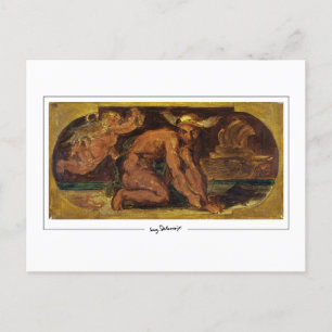 Eugène Delacroix #720 - Kunstmatig Briefkaart