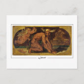 Eugène Delacroix #720 - Kunstmatig Briefkaart (Voorkant)