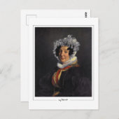 Eugène Delacroix #738 - Kunstmatig Briefkaart (Voorkant / Achterkant)