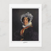 Eugène Delacroix #738 - Kunstmatig Briefkaart (Voorkant)