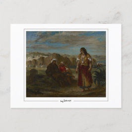 Eugène Delacroix #756 - Kunstmatig Briefkaart