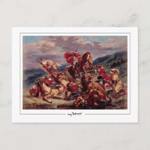 Eugène Delacroix #97 - Kunst Postkaart