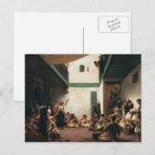 Eugene Delacroix-A Jewish wedding in Morocco Briefkaart (Voorkant / Achterkant)