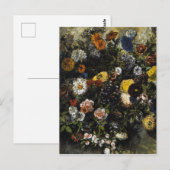 Eugene Delacroix Bouquet van Bloemen Briefkaart (Voorkant / Achterkant)
