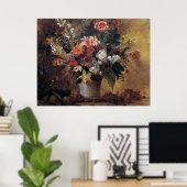 Eugene Delacroix Bouquet van Bloemen Poster (Thuiskantoor)