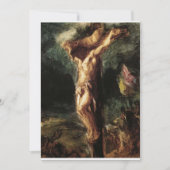 Eugène Delacroix - Crucifixatie Kaart (Voorkant)
