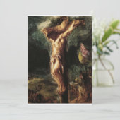 Eugène Delacroix - Crucifixatie Kaart (Staand voorkant)