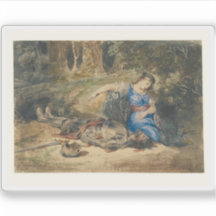 Eugène Delacroix - De dood van Lara