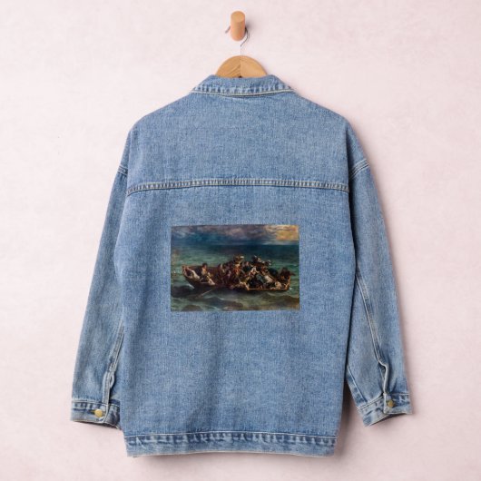 Eugene Delacroix - De schipbreuk van Don Juan Denim Jacket (Hangar)