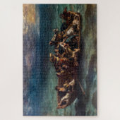 Eugene Delacroix - De schipbreuk van Don Juan Legpuzzel (Verticaal)