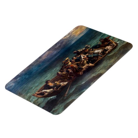 Eugene Delacroix - De schipbreuk van Don Juan Magneet (Linkerzijde)