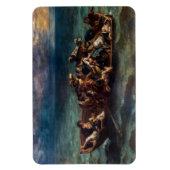 Eugene Delacroix - De schipbreuk van Don Juan Magneet (Verticaal)