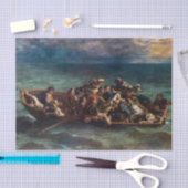 Eugene Delacroix - De schipbreuk van Don Juan Tissuepapier (Craft)