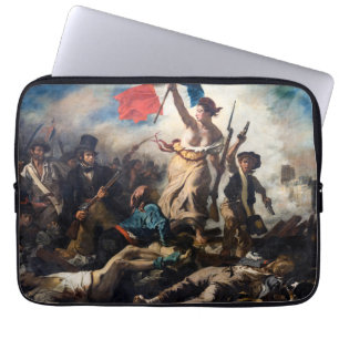 Eugene Delacroix - De Vrijheid Leidt het Volk Laptop Sleeve