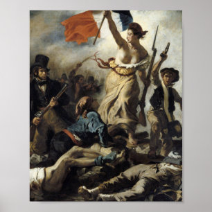 Eugene Delacroix - Liberty Leading the People Poster